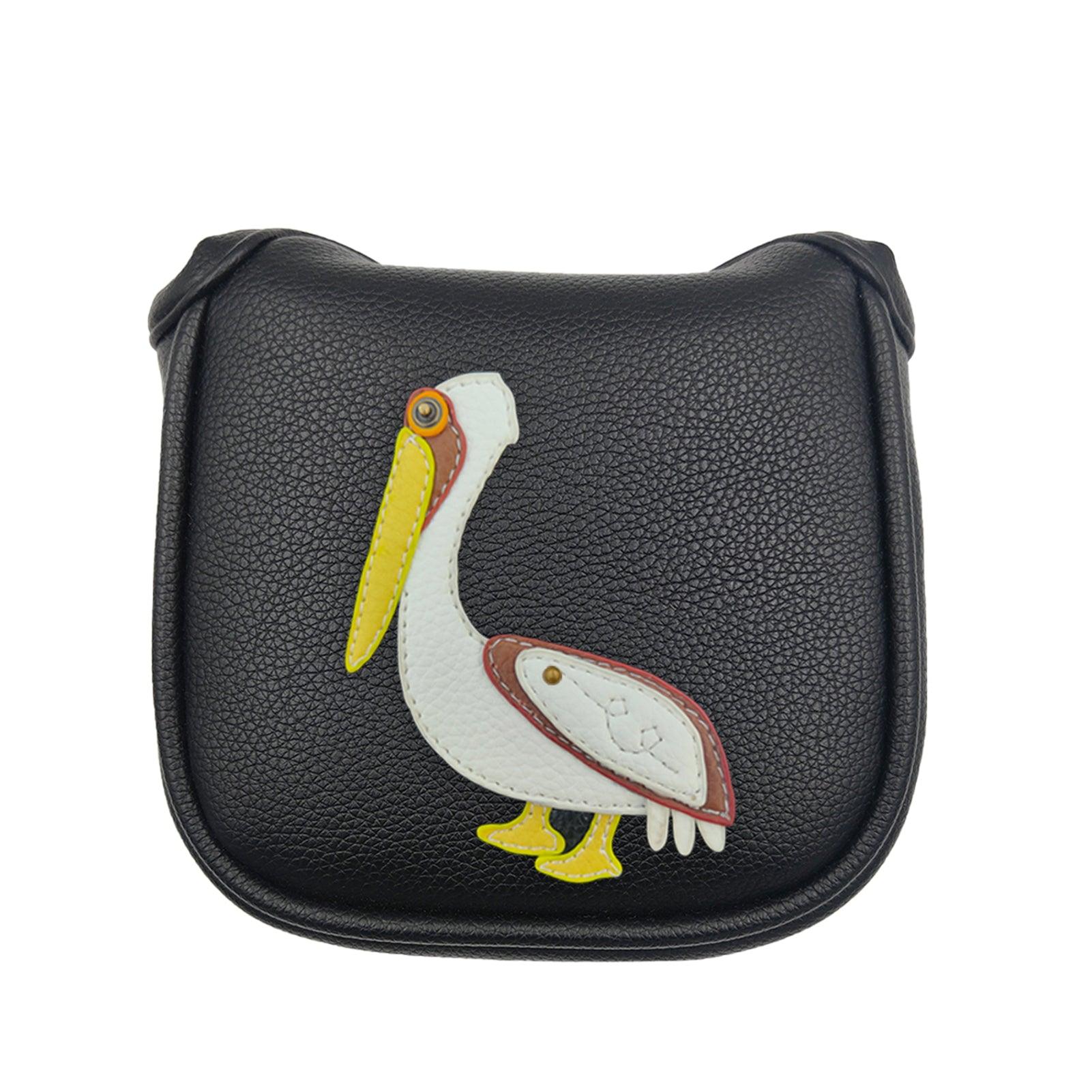 Pelican PU Leather Golf Club Covers Square Large Mallet Putter Headcovers Protector - CHEZBABY GOLF COVER