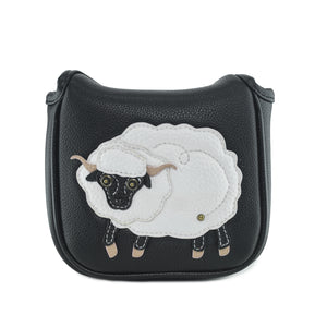 Sheep PU Leather Golf Club Covers Square Large Mallet Putter Headcovers Protector - CHEZBABY GOLF COVER