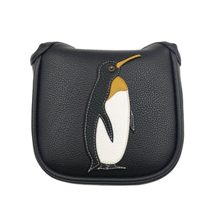 Penguin PU Leather Golf Club Covers Square Large Mallet Putter Headcovers Protector - CHEZBABY GOLF COVER